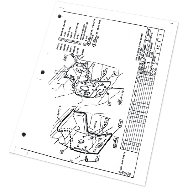 1973 Chevrolet Corvette FACTORY ASSEMBLY MANUAL | BK1110O