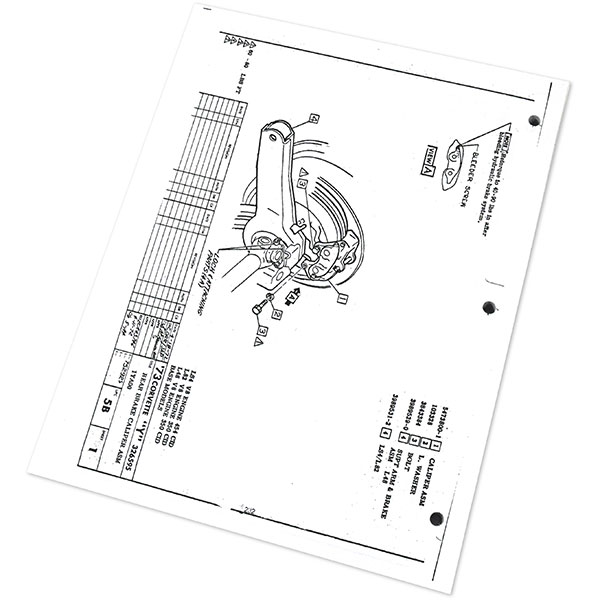 1973 Chevrolet Corvette FACTORY ASSEMBLY MANUAL | BK1110O