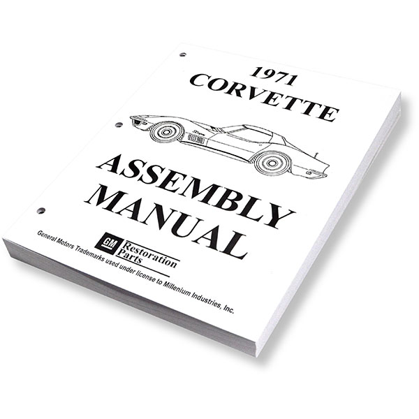 1971 Chevrolet Corvette FACTORY ASSEMBLY MANUAL | BK1112O