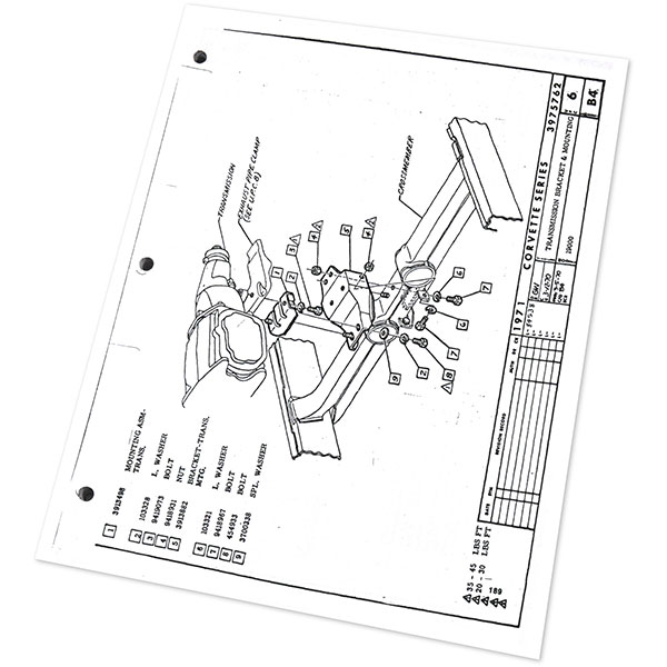 1971 Chevrolet Corvette FACTORY ASSEMBLY MANUAL | BK1112O