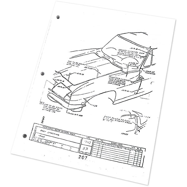 1966 Chevrolet Corvette FACTORY ASSEMBLY MANUAL | BK1117O