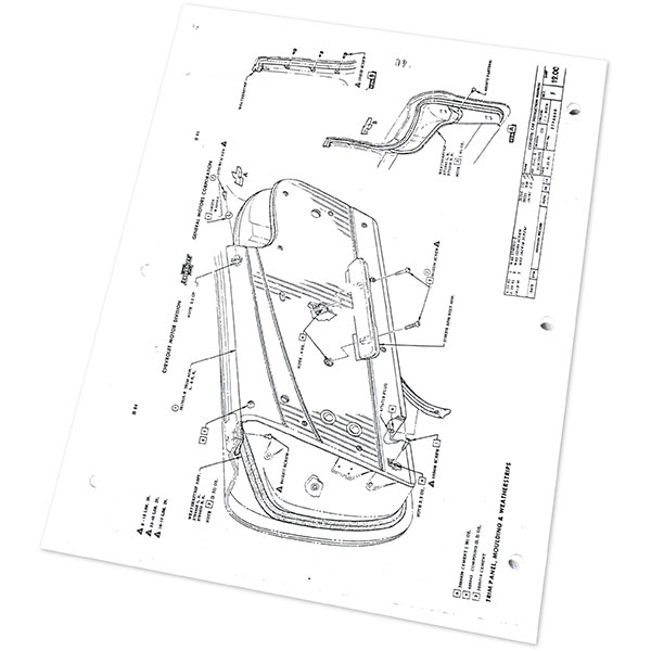 1962 Chevrolet Corvette FACTORY ASSEMBLY MANUAL | BK1121O