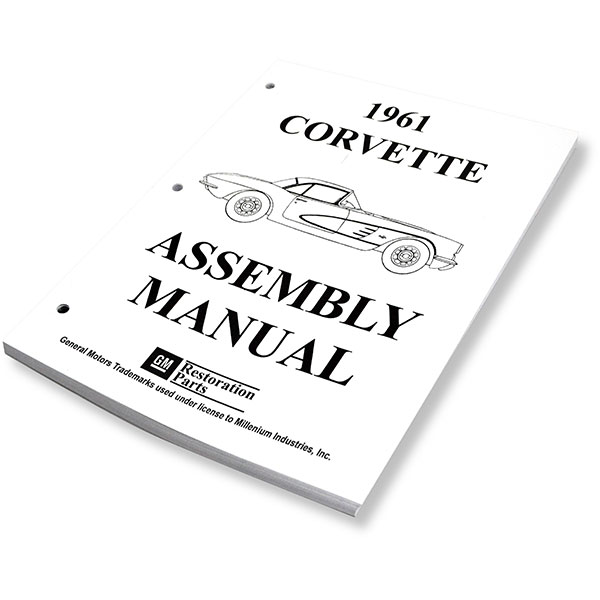 1961 Chevrolet Corvette FACTORY ASSEMBLY MANUAL | BK1122O