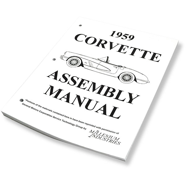 1959 Chevrolet Corvette FACTORY ASSEMBLY MANUAL | BK1124O