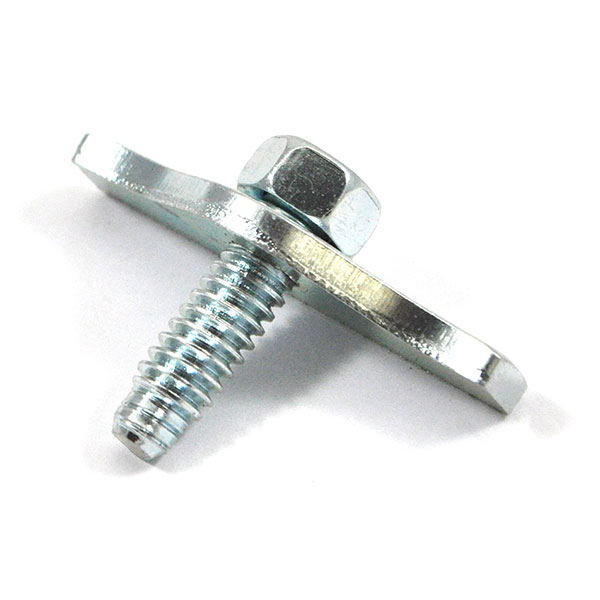 1969 Buick Skylark/GS/Regal/GN VALVE COVER BOLT WITH RETAINER PLATE (METAL FINISH) - SET OF 6 | EN5357S