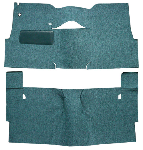 1957 Chevrolet Full Size up to 1957 LOOP CARPET SET CUT AND SEWN ACC 2 PIECES | IN1016L