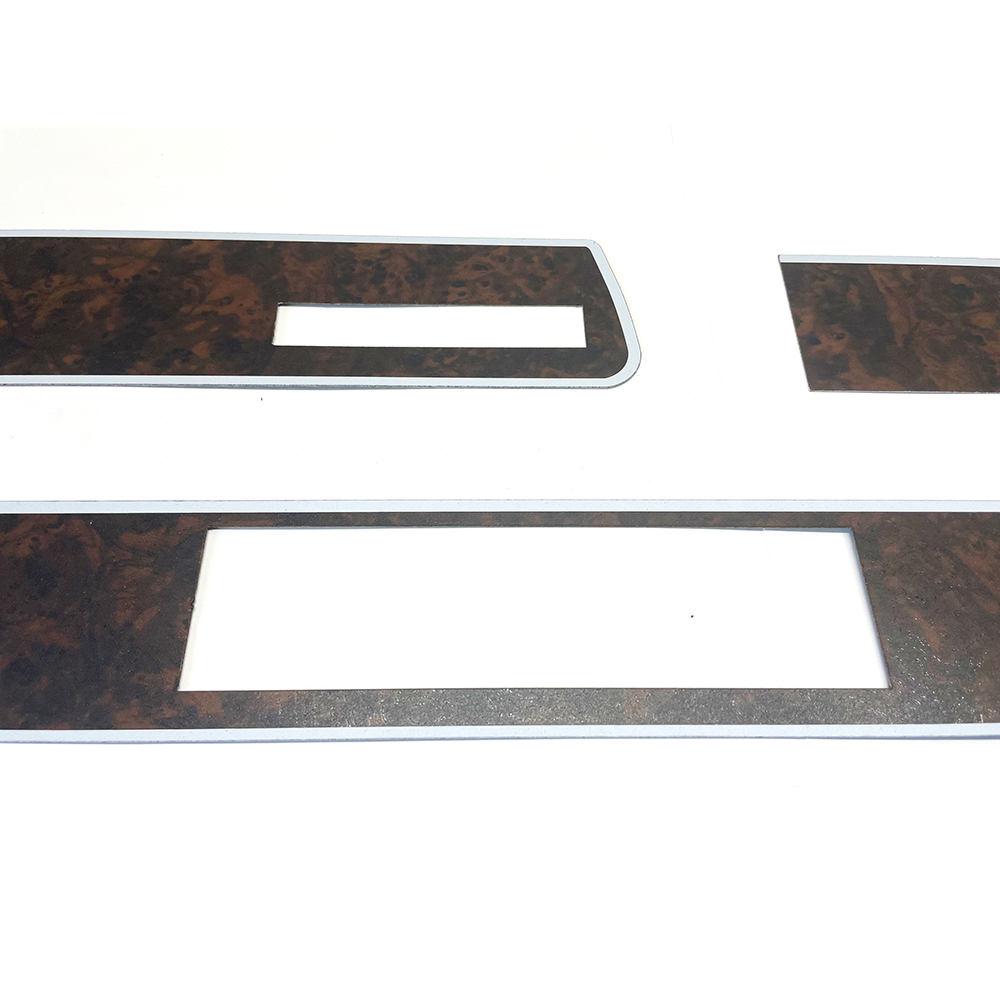 1969 Oldsmobile Cutlass/442/F85 DASH WOOD KIT WITH METAL BACKING | IN3432T
