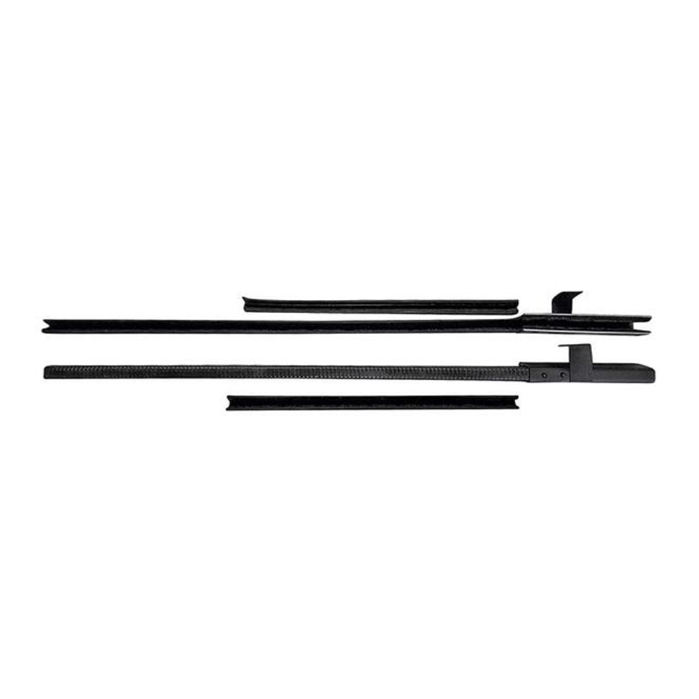 1971 Chevrolet Nova/Chevy II REAR QUARTER WINDOW GLASS RUN CHANNEL KIT WITH BLACK BEAD- PR (ALLOW YOUR WINDOWS TO ROLL UP AND DOWN) | WS3939N
