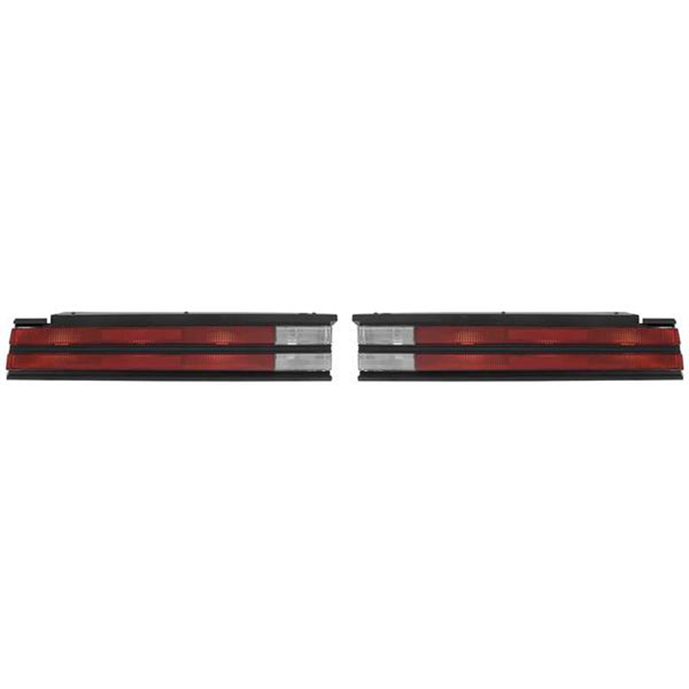 1986 Buick Skylark/GS/Regal/GN TAIL LAMP LENS, HOUSING AND BLACK BEZEL SET - 8 PC SET | XL10019S
