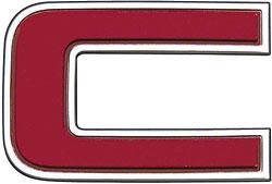 1991 GM Truck “GMC” GRILL EMBLEM SET; WITH HARDWARE GM 153802 | GM