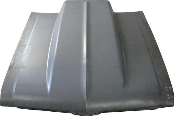 1969 Chevrolet Nova/Chevy II COWL INDUCTION HOOD; STAMPED STEEL; 4