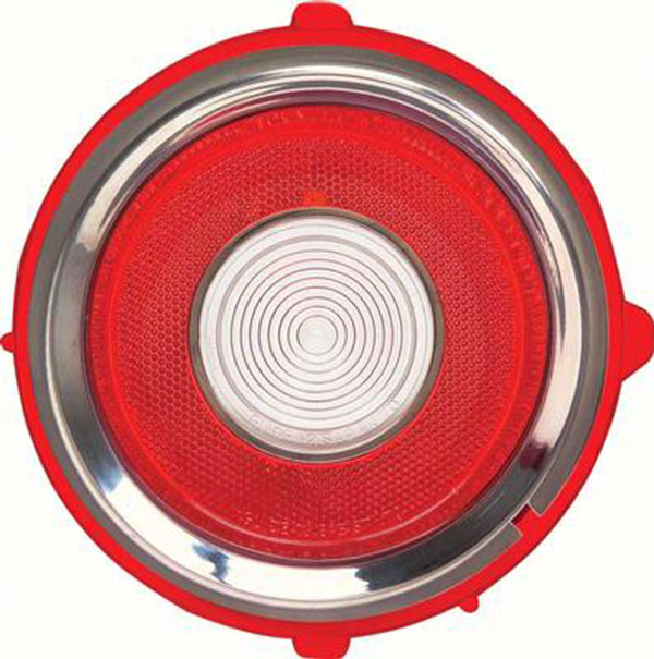 1970 Chevrolet Camaro BACK-UP LAMP LENS; RALLY SPORT (RS); LH | 5963067