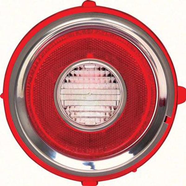 1973 Chevrolet Camaro BACK-UP LAMP LENS; RALLY SPORT (RS); LH | 5964531