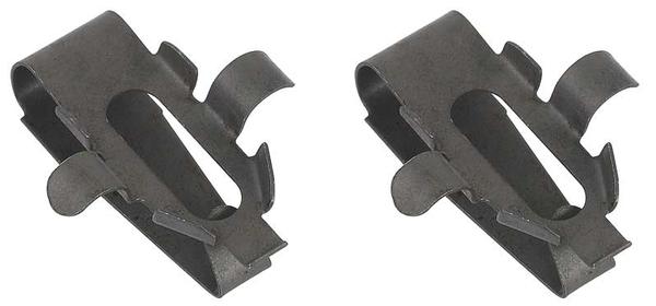 1973 Chevrolet Chevelle/Malibu DOOR LATCH ROD RETAINING CLIPS; FRONT AND REAR DOOR; GM 7746988 - PAIR | 7746988