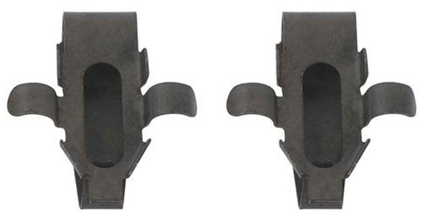 1968 Chevrolet Nova/Chevy II DOOR LATCH ROD RETAINING CLIPS; FRONT AND REAR DOOR; GM 7746988 - PAIR | 7746988