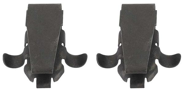 1968 Chevrolet Nova/Chevy II DOOR LATCH ROD RETAINING CLIPS; FRONT AND REAR DOOR; GM 7746988 - PAIR | 7746988