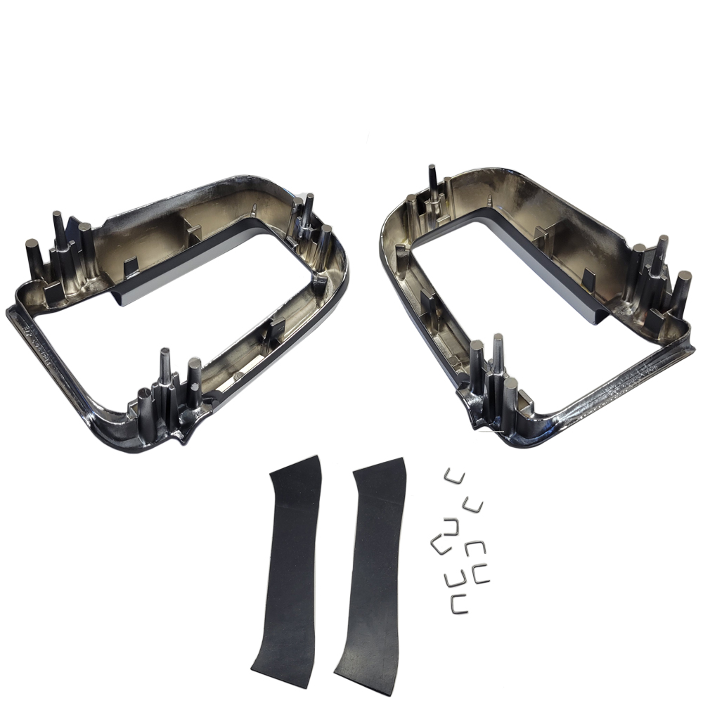 1969 Oldsmobile Cutlass/442/F85 TAIL LIGHT BEZELS (NEW CHROME SHOW QUALITY) - PR | XL4418T
