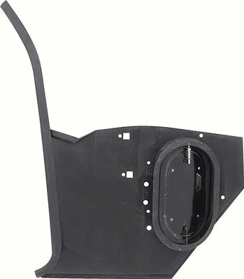 1978 Oldsmobile Full Size INTERIOR KICK PANEL; WITH AC; PASSENGER SIDE; RH; BLACK GM 9882390 | 9882390
