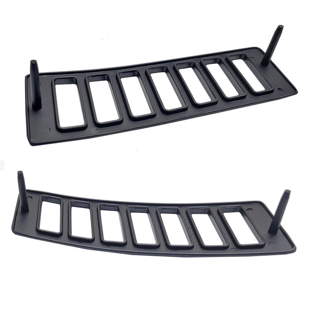 1972 Chevrolet Chevelle/Malibu QUARTER REAR SIDE MARKER LIGHT BEZEL - PAIR (BLACK PAINT TO MATCH) GM 3972900; 3972899 | XL10057C