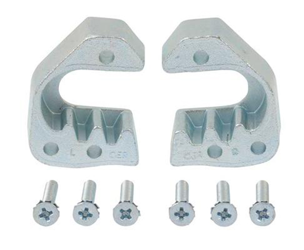 1968 Mopar Dodge/Chrysler/Plymouth DOOR STRIKER PLATES; WITH SCREWS; VARIOUS MODELS | 748681