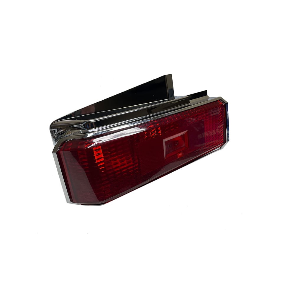 1986 Oldsmobile Cutlass/442/F85 TAIL LAMP ASSEMBLIES; WITHOUT EMBLEMS; WITH CHROME BEZEL; 2 DOOR (RWD) MODELS; LH & RH; PAIR | XL10008T