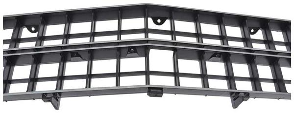 1974 Mopar Dodge/Chrysler/Plymouth FRONT GRILL; BLACK WITH SILVER ACCENTS (ROAD RUNNER, GTX, SATELLITE SEBRING PLUS) | 3672643