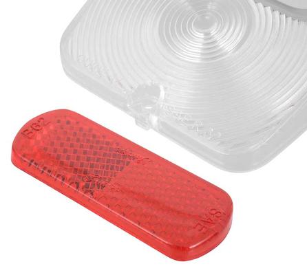 1962 Chevrolet Nova/Chevy II TAIL LAMP LENSES; PAIR | 5953465B