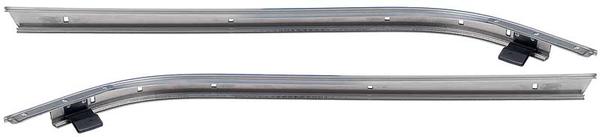 1978 Chevrolet Camaro T-TOP A PILLAR WEATHERSTRIP CHANNELS; PAIR 153860 | 153860