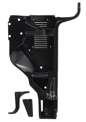 1955 Ford Misc COWL SIDE PANEL ASSEMBLY; WITH BRACING; 32