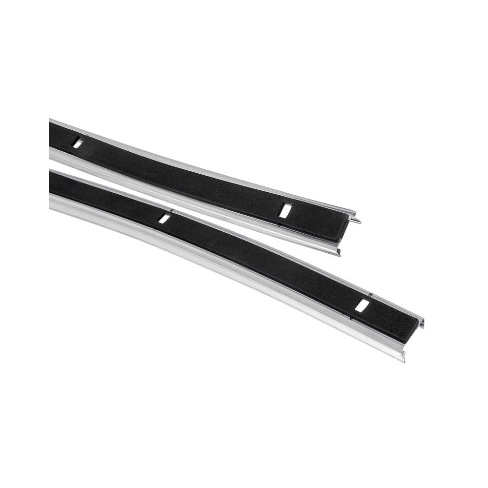 1976 Pontiac Firebird/TransAm ROOF RAIL WEATHERSTRIP CHANNEL RETAINER SET 6 PIECE SET MODELS WITHOUT T-TOP | 748813