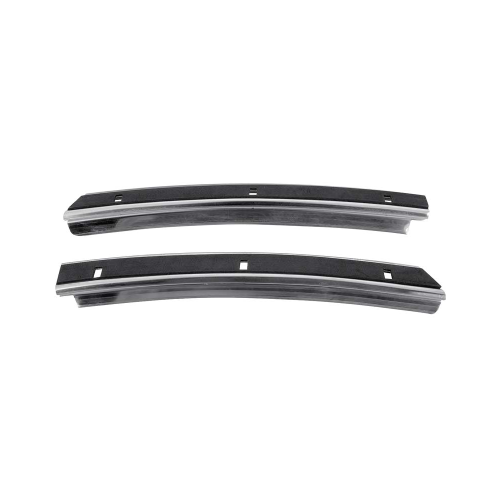 1976 Pontiac Firebird/TransAm ROOF RAIL WEATHERSTRIP CHANNEL RETAINER SET 6 PIECE SET MODELS WITHOUT T-TOP | 748813