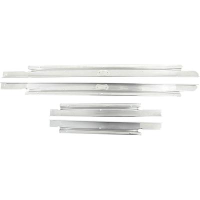 1962 Chevrolet Nova/Chevy II DOOR SILL PLATE SET; 4 PIECE SET (FRONT AND REAR) | IN10137N