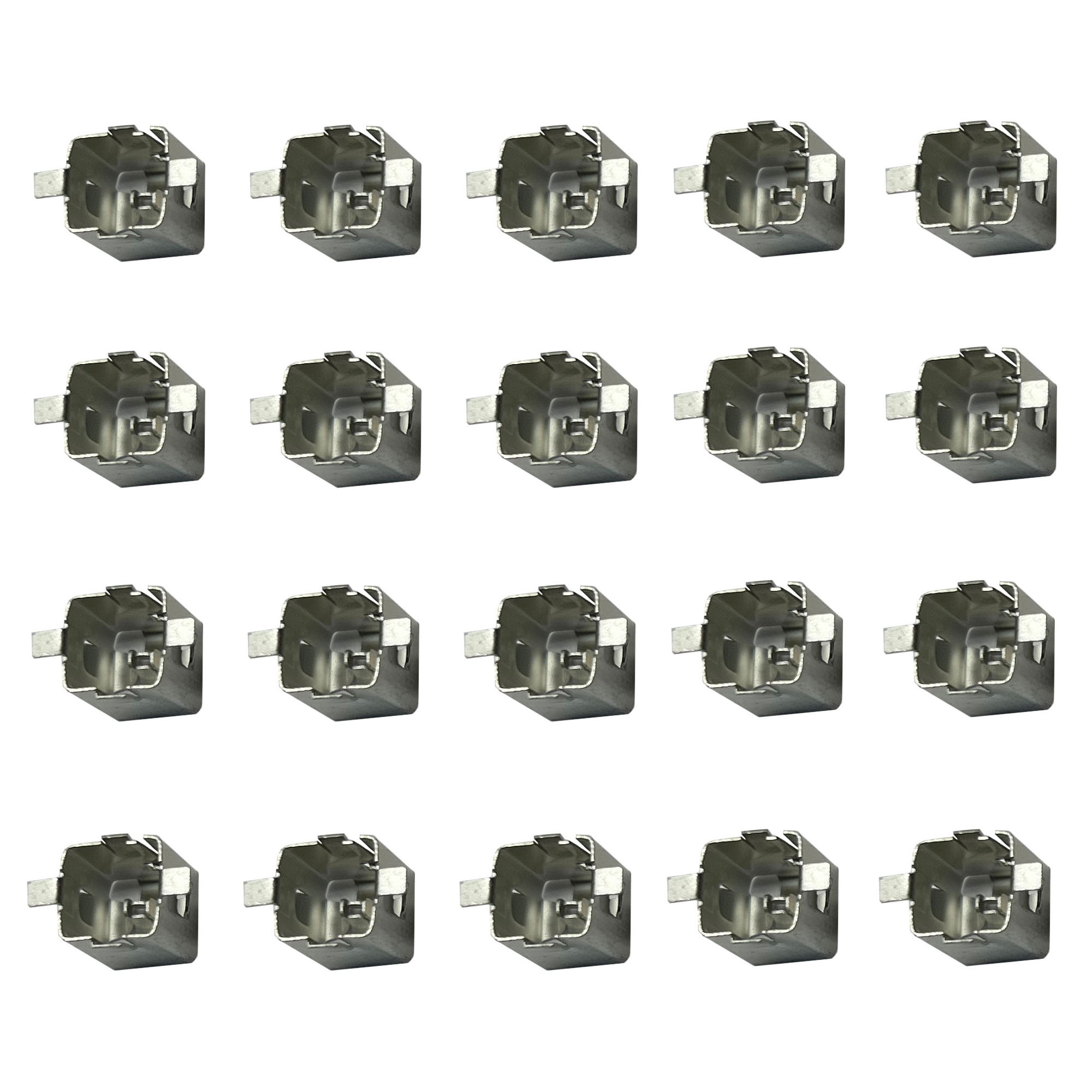 1960 Chevrolet El Camino GAUGE CLUSTER PRINTED CIRCUIT BOARD RETAINER CLIPS; 20 PIECES IN ONE PACKAGE. | IN10224Z