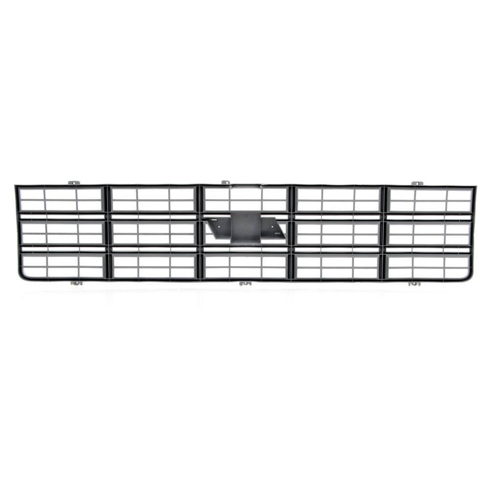 1977 GM Truck FRONT GRILLE OE STYLE W/ FOIL BOWTIE EMBLEM - ARGENT GRAY NEW | GH10021K