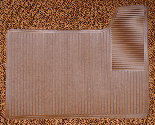 1969 Chevrolet El Camino (AUTOMATIC TRANSMISSION AND CONSOLE CARS) OEM MASS BACKED MOLDED CARPET WITH SOUND DEADENER INSULATION - 4DR AUTO LOOP | IN10219Z