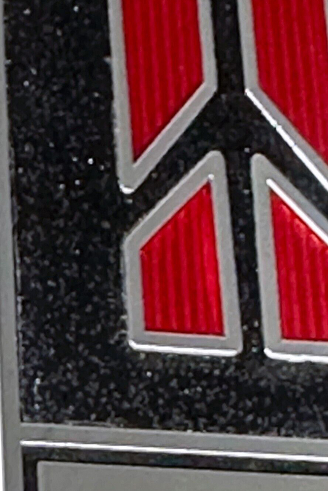 1984 Oldsmobile Cutlass/442/F85 HURST OLDS DASH EMBLEM; WITH 3M ADHESIVE BACKING | EM10024T