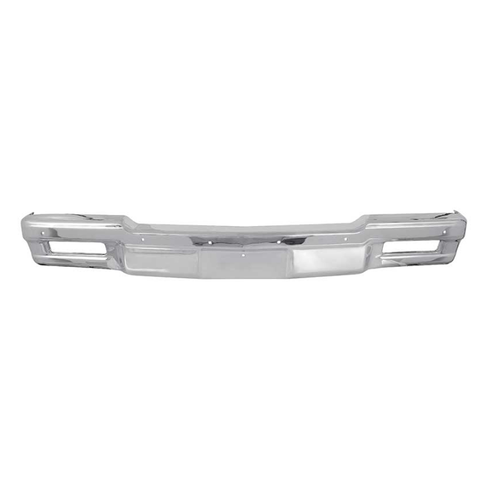 1985 Pontiac Full Size CHROME FRONT BUMPER WITHOUT BUMPER HOLES | BP10113Z