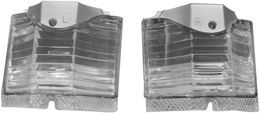 1964 Chevrolet El Camino BACKUP LAMP LENS; PAIR | XL10052E
