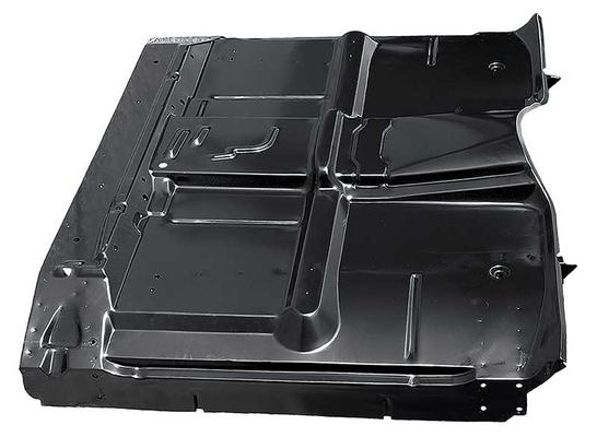 1968 GM Truck FULL CAB FLOOR PAN; WITH BRACES; BENCH SEAT; LOW HUMP; WELD-THRU | 153864