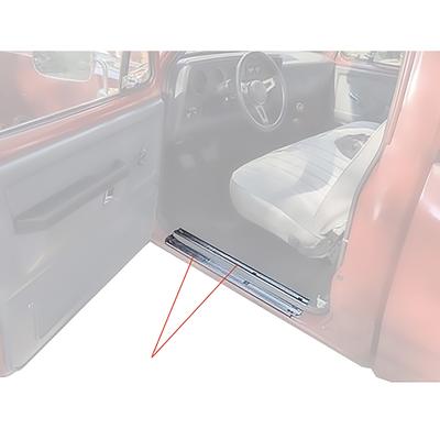 1986 Mopar Dodge/Chrysler/Plymouth DOOR SILL PLATE SET; INNER AND OUTER; LH & RH; 4-PIECE SET | 154926