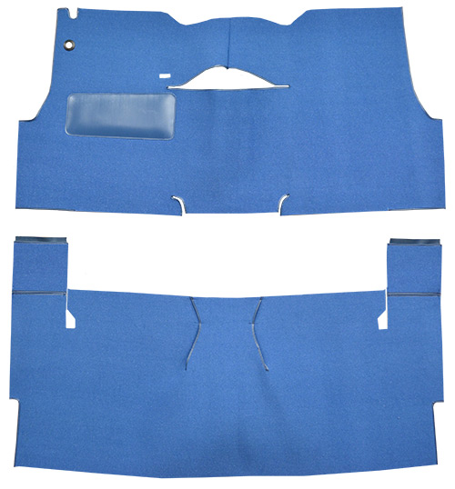 1956 Chevrolet Full Size up to 1957 LOOP CARPET SET CUT AND SEWN ACC 2 PIECES | IN10027L