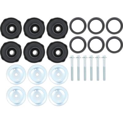 2002 GM Truck CAB MOUNT BUSHING SET; EXTENDED CAB; FRONT & REAR; 6 BUSHINGS; 24 PIECE SET | HB10028K
