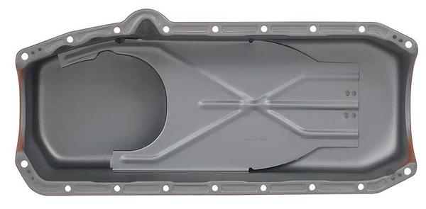 1964 Chevrolet Corvette OIL PAN - SMALL BLOCK (PAINTED STEEL) 283/305/327/302/350/400 SMALL BLOCK | EN2607C