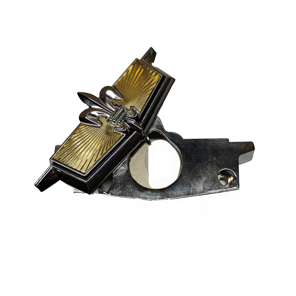 1977 Chevrolet Impala/Caprice/Bel Air TRUNK LOCK COVER; FLEUR-DE