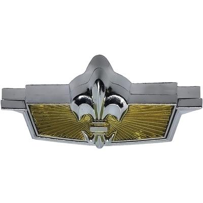 1980 Chevrolet Impala/Caprice/Bel Air TRUNK LOCK COVER; FLEUR-DE-LIS; EMBLEM GM 20640496 | 20640496