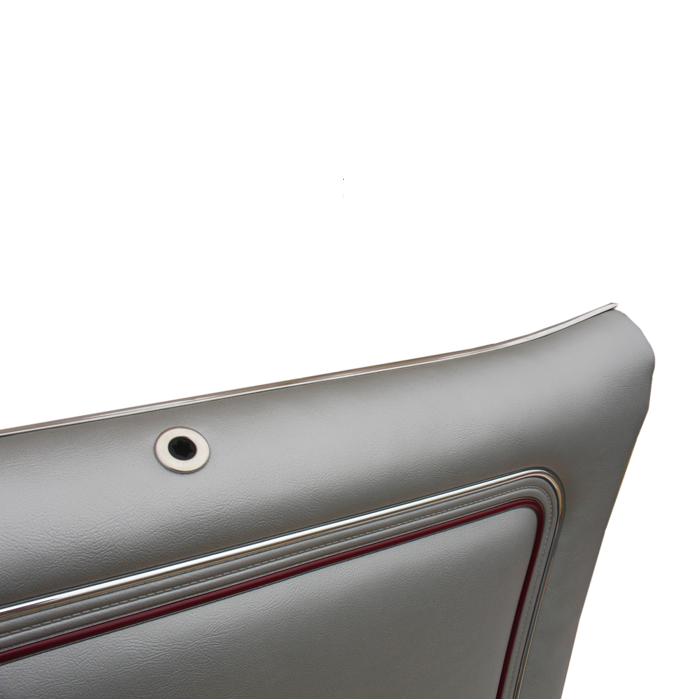 1979 Pontiac Firebird/TransAm FRONT DOOR PANELS SILVER ANNIVERSARY (BIRD EMBROIDERED) DELUXE ASSEMBLED - PR | IN2781F