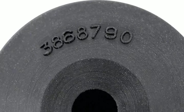 1972 Chevrolet Nova/Chevy II FIREWALL INSULATOR PLUGS RUBBER; GM 3868790 SET OF 10 | IN10239Z