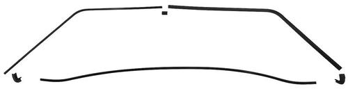 1970 Mopar Dodge/Chrysler/Plymouth INTERIOR REAR WINDOW MOLDING SET; 6 PIECE SET | XP10009J
