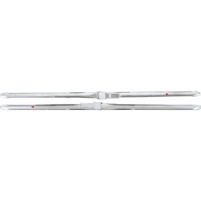 1965 Pontiac GTO/LeMans/Tempest ANCO WINDSHIELD WIPER BLADE SET; LONG FRAME; RED BUTTON REFILL; 1/4