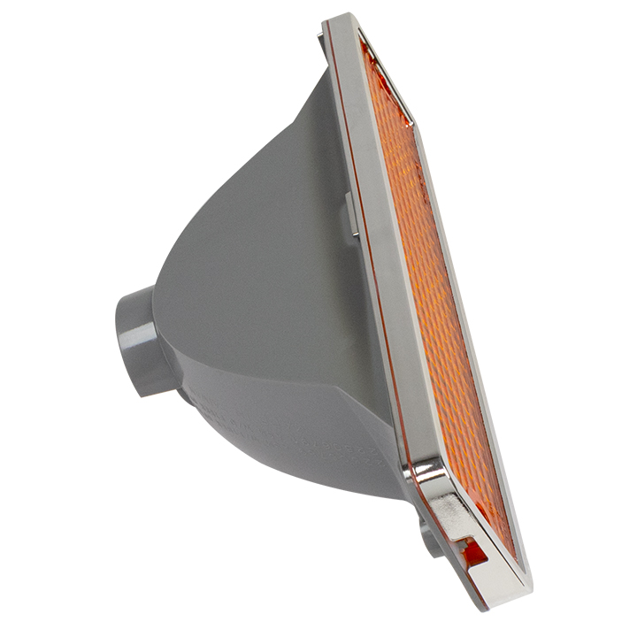 1988 Oldsmobile Cutlass/442/F85 PARKING LIGHT / TURN SIGNAL LENSES WITHOUT MONITORS (AMBER - MOUNT IN BUMPER) - LEFT | XL10011T